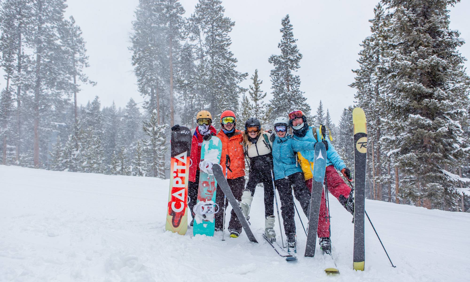 Family-friendly mountain rides snow limo all ages